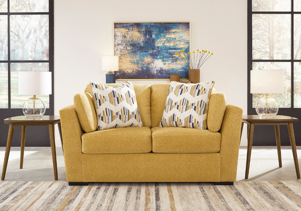 Keerwick Sunflower Loveseat