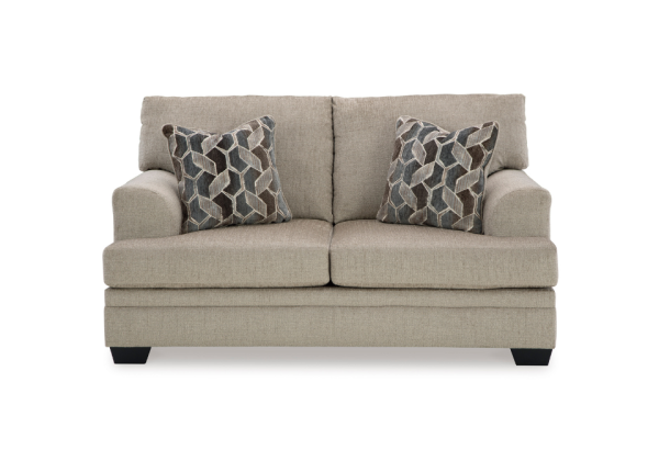Stonemeade Taupe Loveseat - Image 2