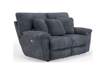 Alternative view of Paxon Smoke Power Reclining Loveseat