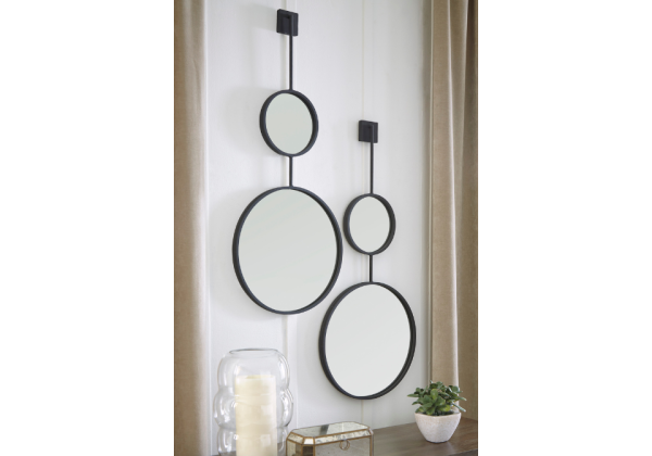 Brewer Black Accent Mirror - Image 4