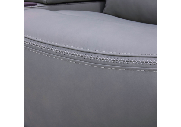 Cooper Blue Gray Power Reclining Sofa - Image 8