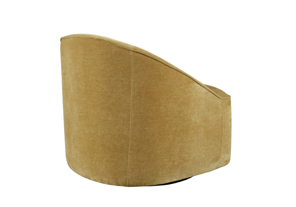 Lulu Gold Swivel Accent Chair - Image 7