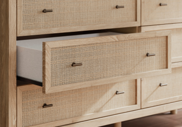 Alternative view of Cielden Tan Dresser