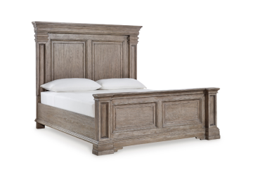 Alternative view of Blairhurst Two Tone Queen Panel Bed