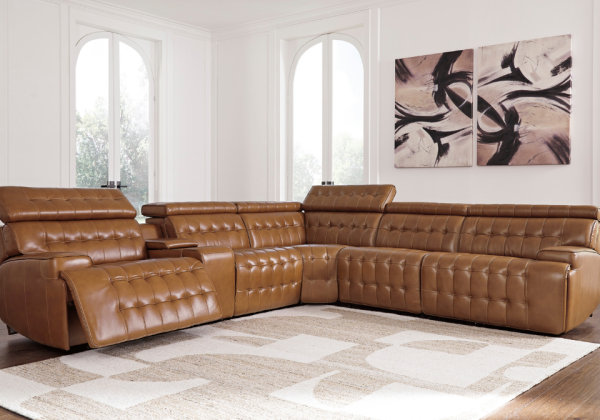 Temmpton 6PC. Power Reclining Sectional - Image 3