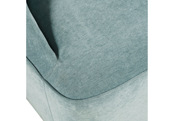 Lulu Teal Swivel Accent Chair - Image 9