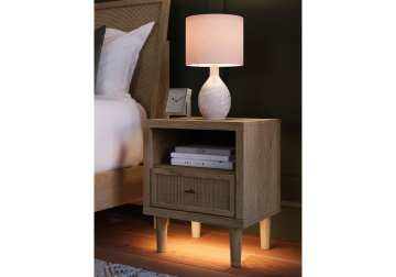 Alternative view of Cielden Tan Nightstand