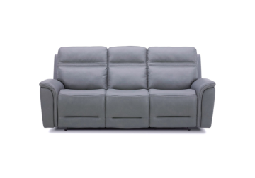 Alternative view of Cooper Blue Gray Power Reclining Sofa
