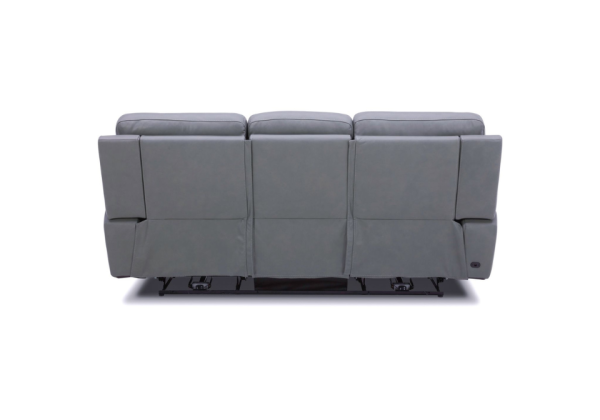 Cooper Blue Gray Power Reclining Sofa - Image 5