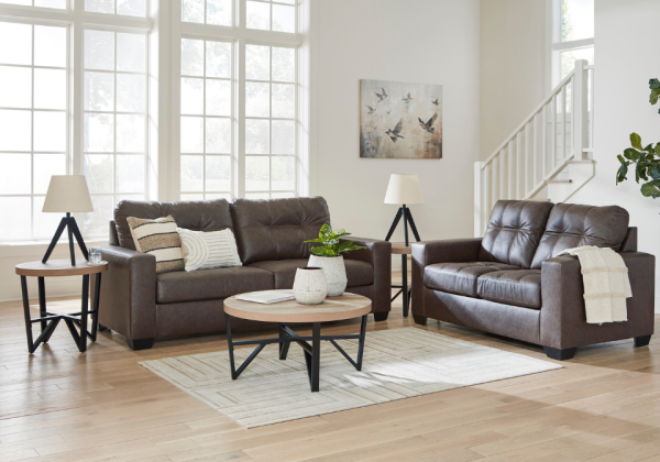 Barlin Mills Umber Sofa Set - Image 5