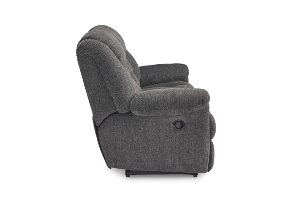 Foreside Charcoal Reclining Sofa - Image 6
