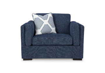 Alternative view of Evansley Navy Chair and a Half