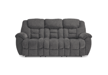 Foreside Charcoal Reclining Sofa
