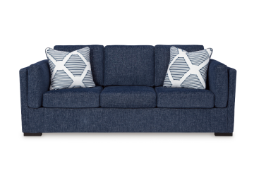 Alternative view of Evansley Navy Sofa