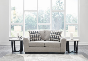 Avenal Park Flannel Loveseat