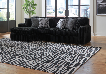 Alternative view of Midnight-Madness LAF Chaise Sectional