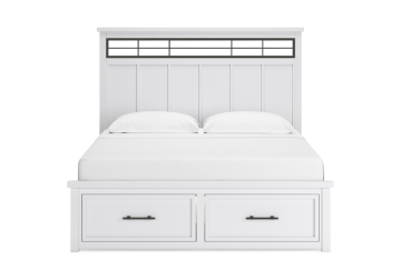 Alternative view of Ashbryn Queen Storage Bedroom Set
