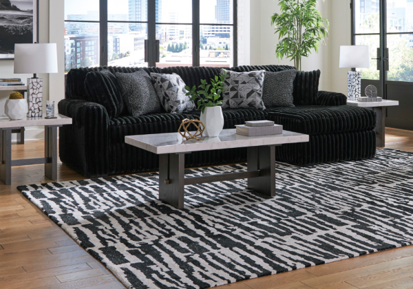 Midnight-Madness RAF Chaise Sectional - Image 3