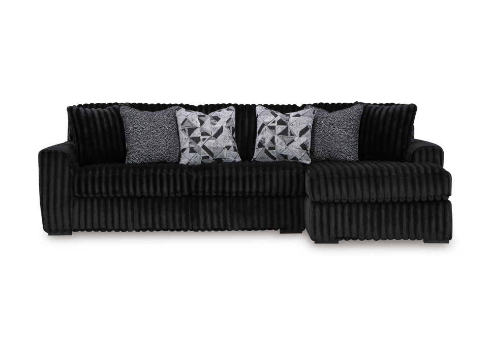 Midnight-Madness RAF Chaise Sectional