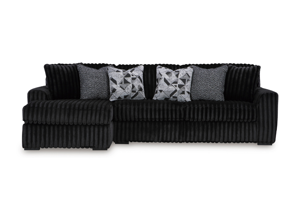 Midnight-Madness LAF Chaise Sectional