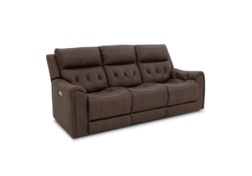 Alternative view of Anniston Walnut Power Reclining Sofa
