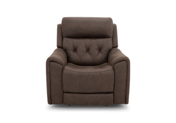 Anniston Walnut Power Recliner