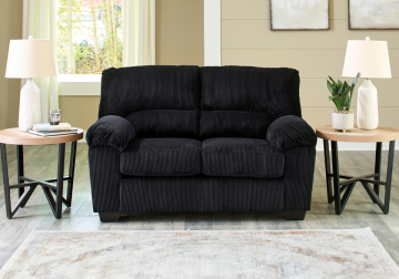 Alternative view of SimpleJoy Onyx Loveseat