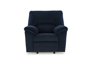 SimpleJoy Navy Recliner