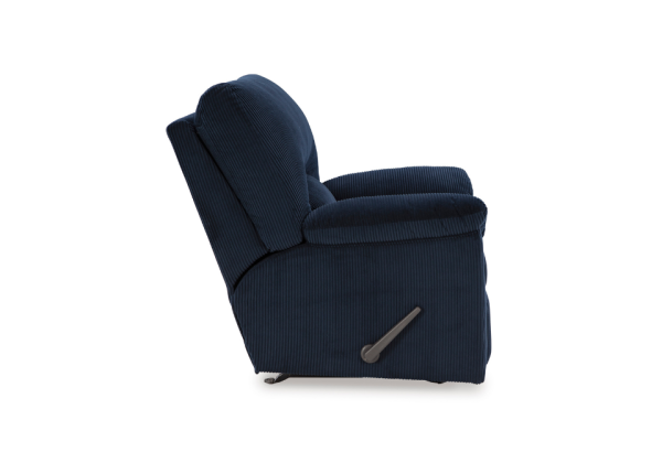 SimpleJoy Navy Recliner - Image 4