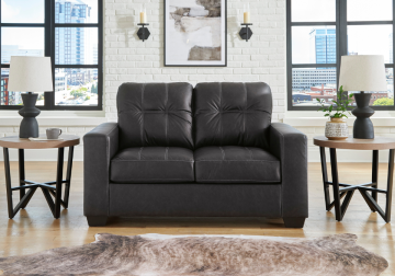 Alternative view of Barlin Mills Carbon Loveseat