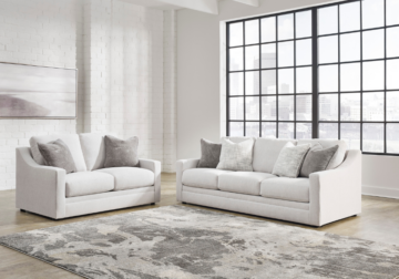Alternative view of Maitelynn Chalk Sofa Set