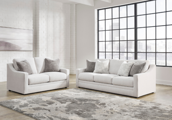 Maitelynn Chalk Sofa Set - Image 2