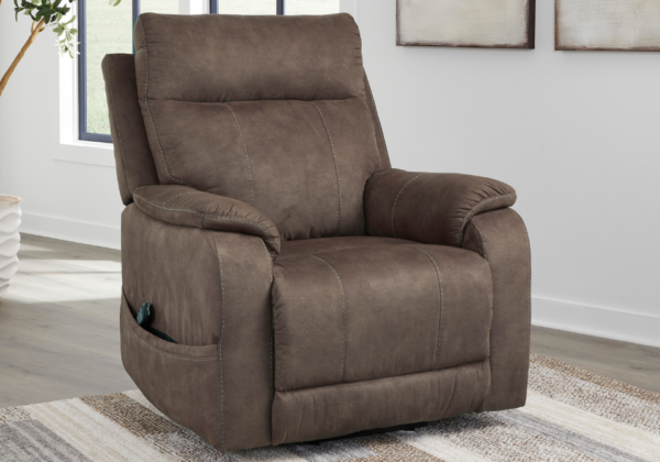 Crestmeade Espresso Power Lift Recliner - Image 3
