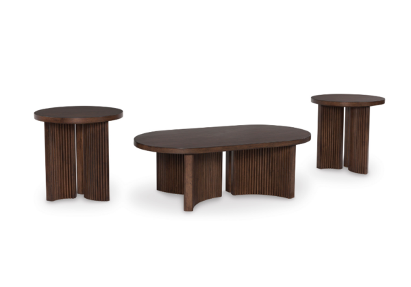 Korestone Round End Table - Image 6
