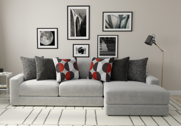 Arlo Oyster 2-Piece RAF Chaise Sectional - Image 2