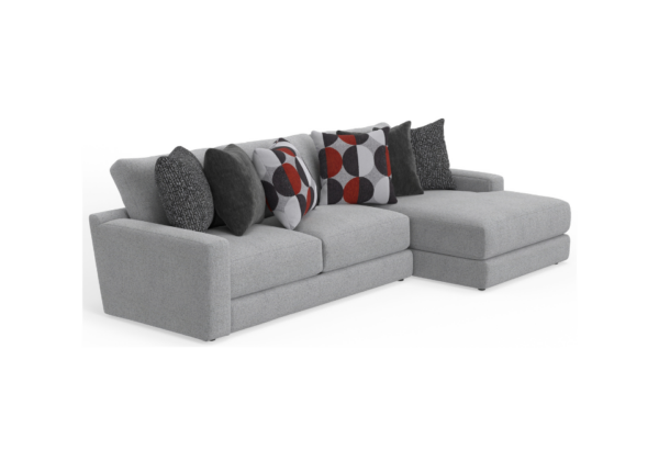 Arlo Oyster 2-Piece RAF Chaise Sectional - Image 3