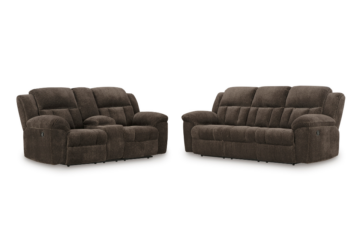 Frohn Chocolate Reclining Sofa Set