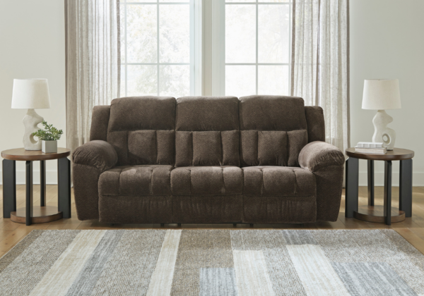 Frohn Chocolate Reclining Sofa - Image 4