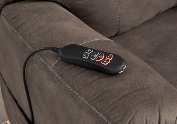 Crestmeade Espresso Power Lift Recliner - Image 4