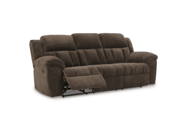 Frohn Chocolate Reclining Sofa - Image 2