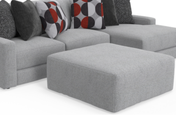 Arlo Oyster Ottoman