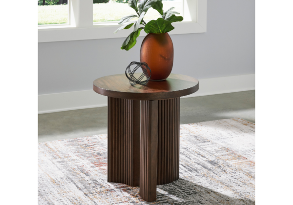Korestone Round End Table - Image 4