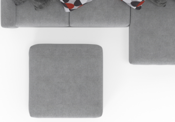Alternative view of Arlo Oyster Ottoman