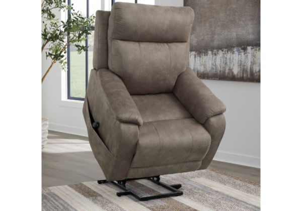 Crestmeade Fossil Power Lift Recliner - Image 3