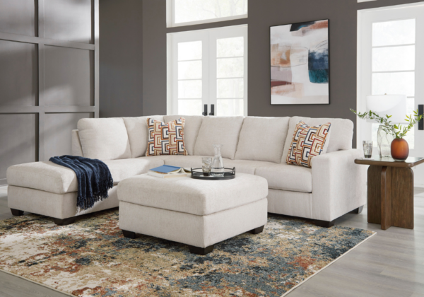 Aviemore Stone LAF Chaise Sectional - Image 3