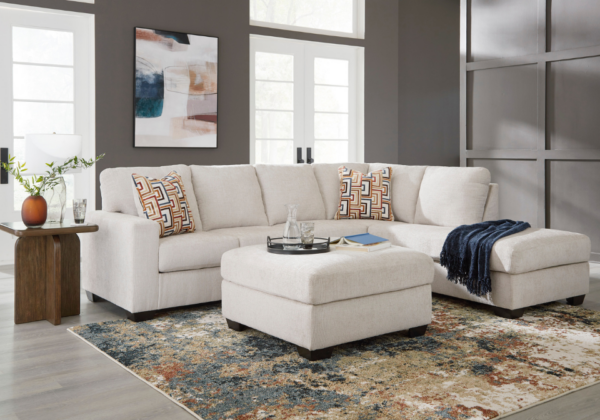Aviemore Stone RAF Chaise Sectional - Image 3