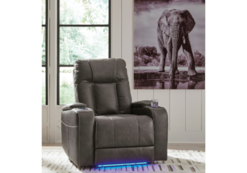 Alternative view of Feazada Shadow Power Rocker Recliner