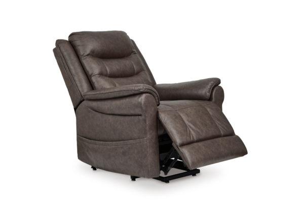 Oatman Umber Power Lift Recliner - Image 4