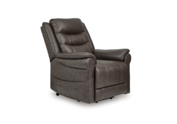 Oatman Umber Power Lift Recliner