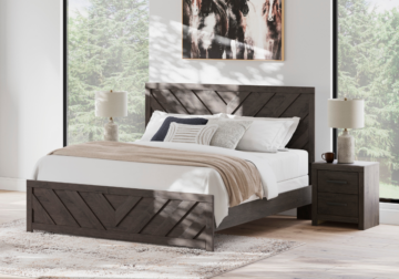 Alternative view of Prendonea Charcoal King Bed